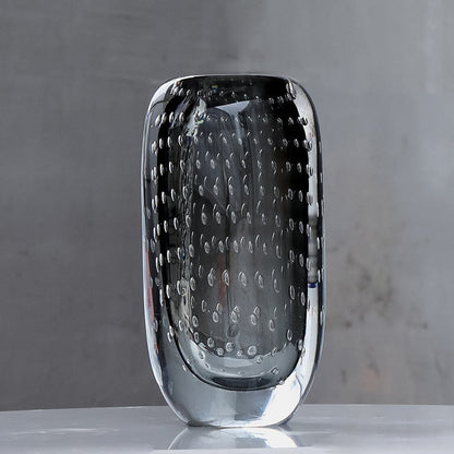 Tessa – Vase bulle de verre coloré