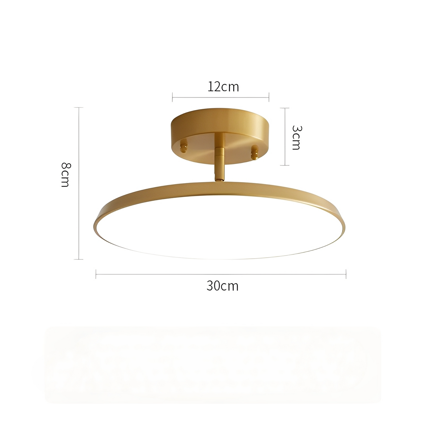 Niko – Moderne Plafonnier Rotatif