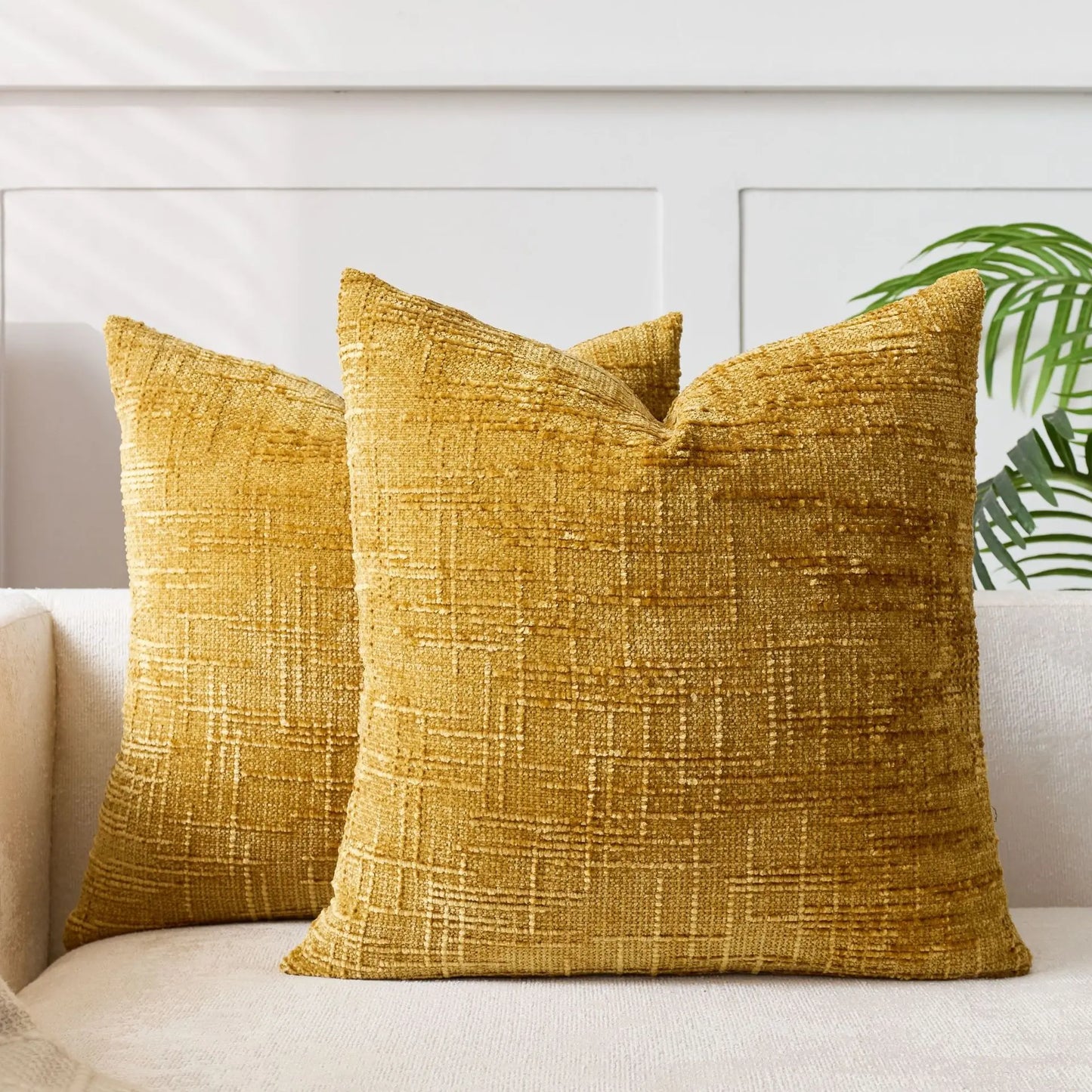 Bamora – Housse de coussin en chenille