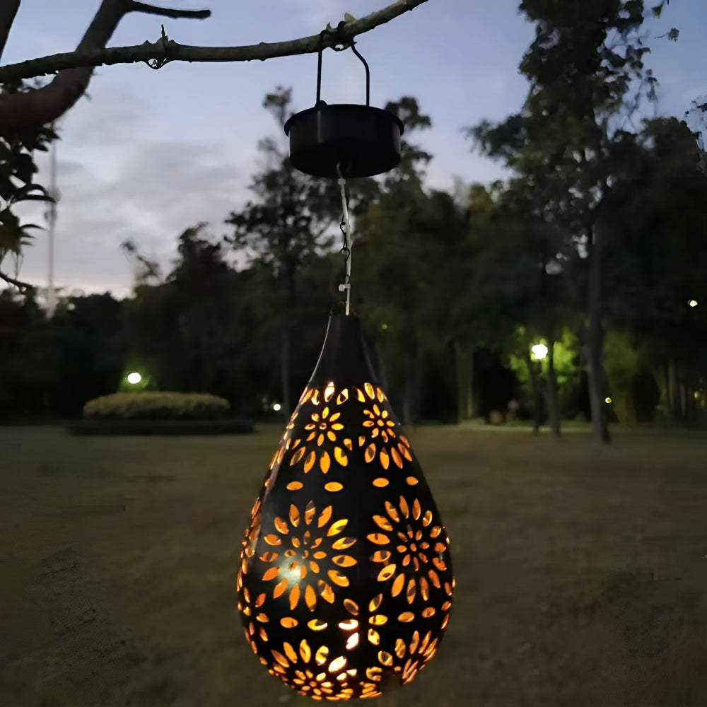 Lina – Lanterne Solaire de Jardin Étanche
