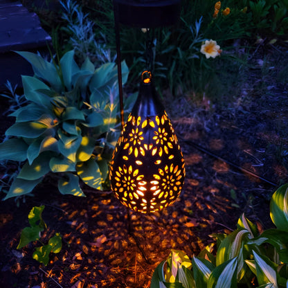 Lina – Lanterne Solaire de Jardin Étanche