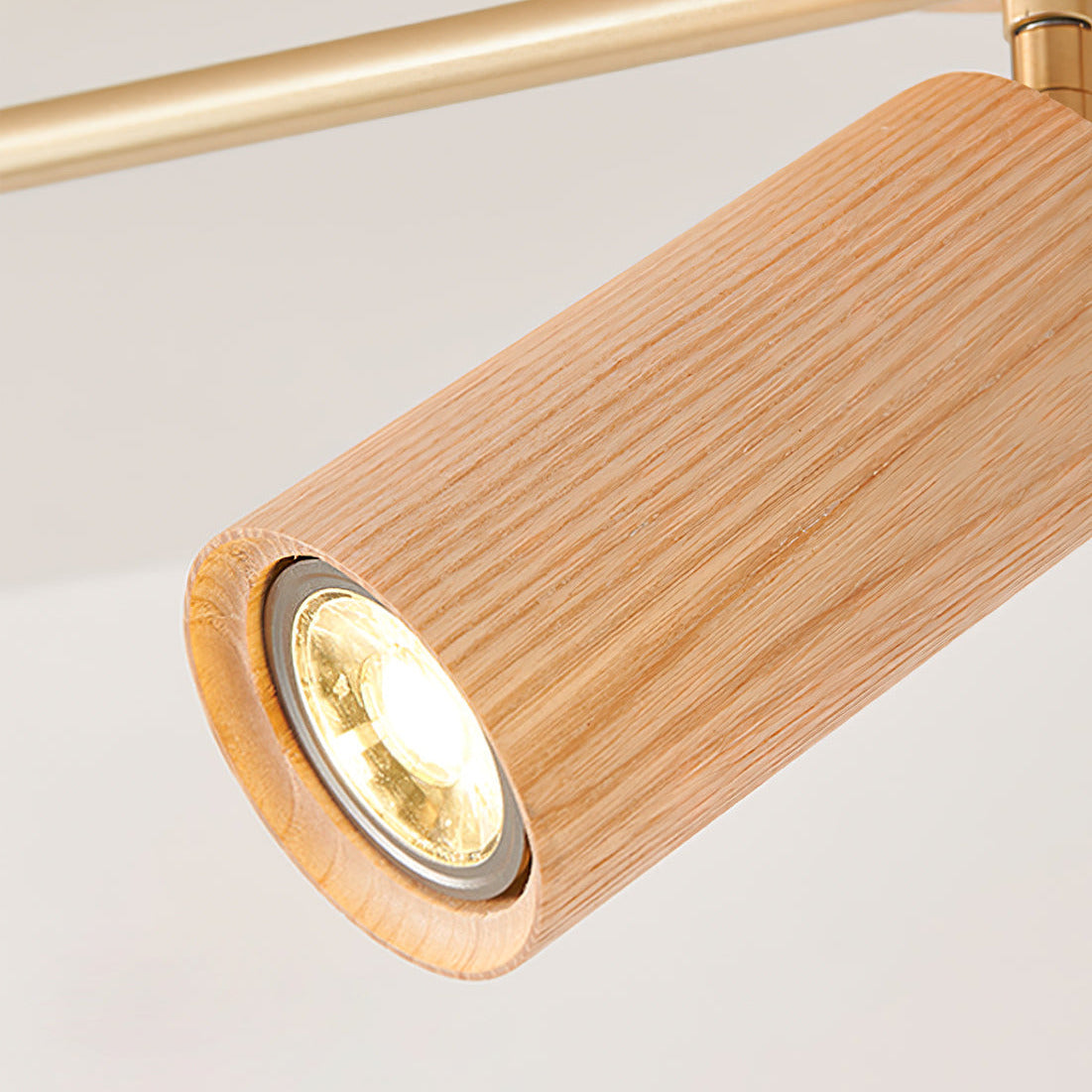 Nerea – Lampe de Plafond en Bois Moderne