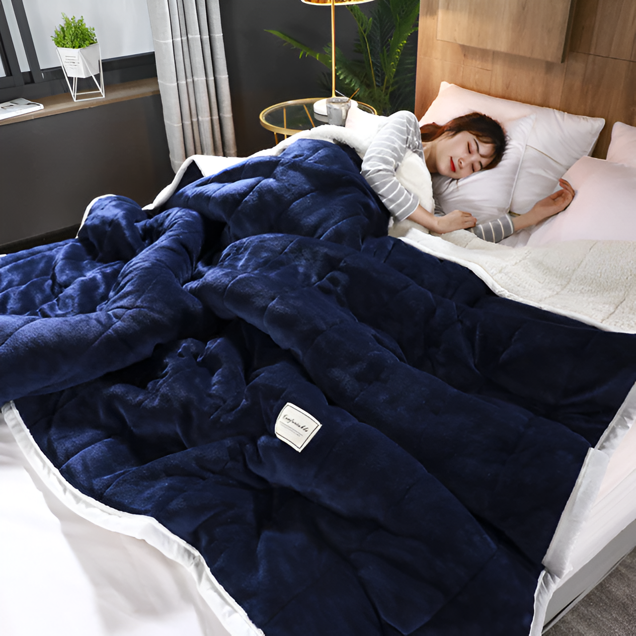 SuperDuvet - Couverture en polaire douce, confortable et chaude