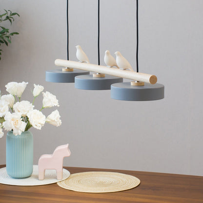Sienna – Lampe Oiseau Nordique Suspendue