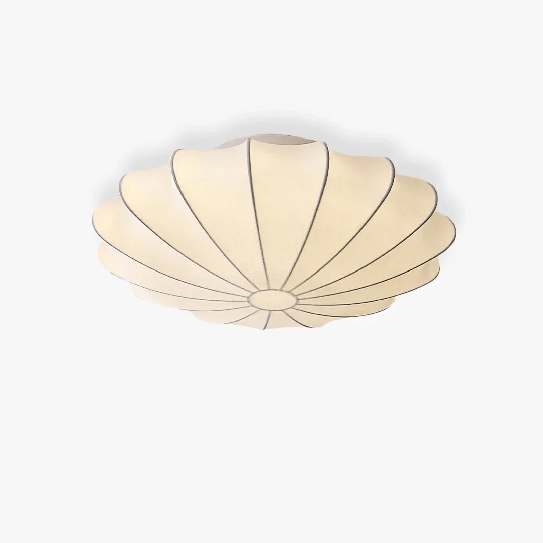 Akari – Lampe de plafond en soie japonaise