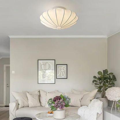 Akari – Lampe de plafond en soie japonaise