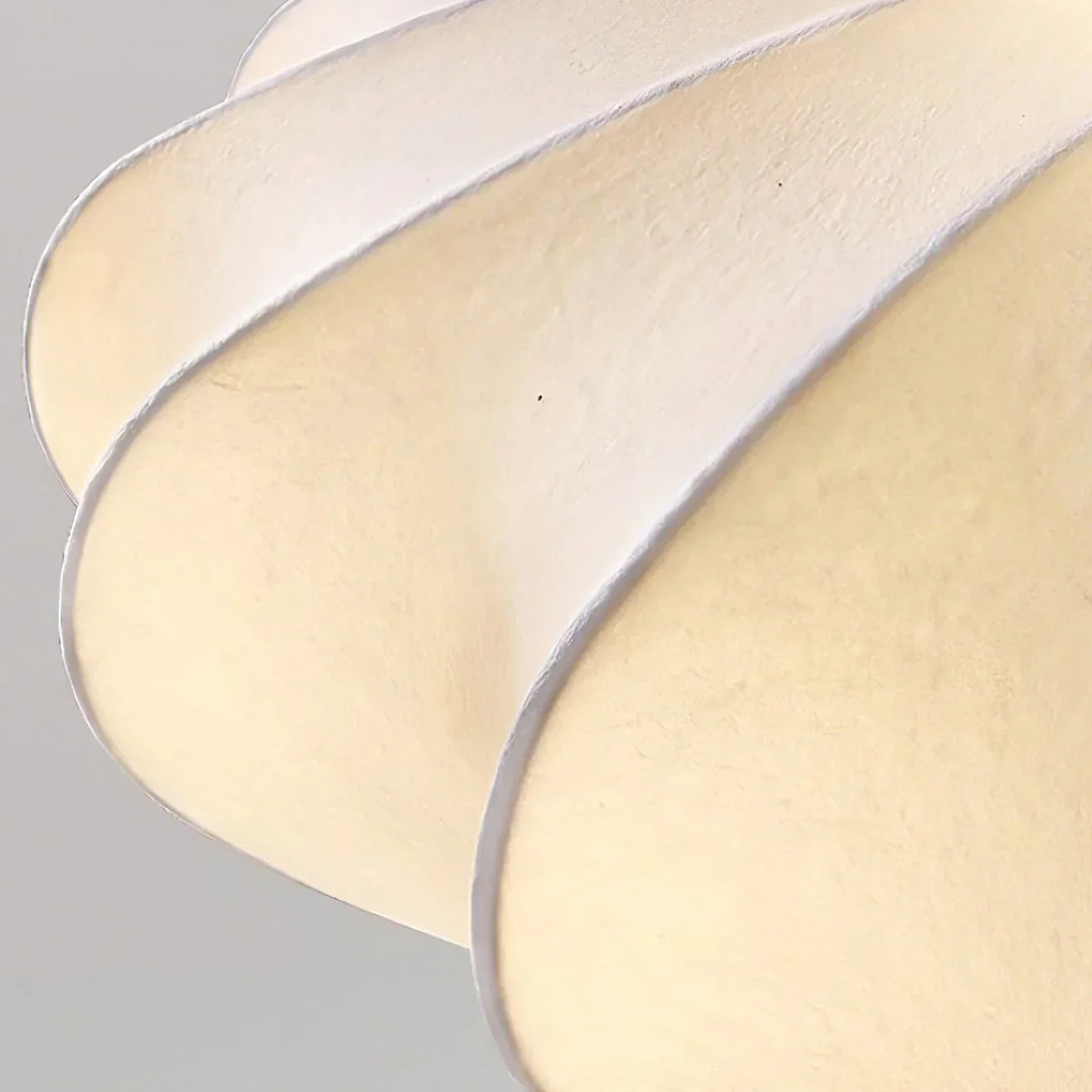 Akari – Lampe de plafond en soie japonaise