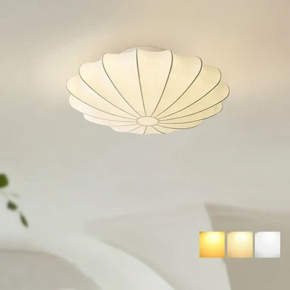 Akari – Lampe de plafond en soie japonaise