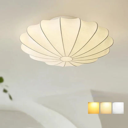 Akari – Lampe de plafond en soie japonaise