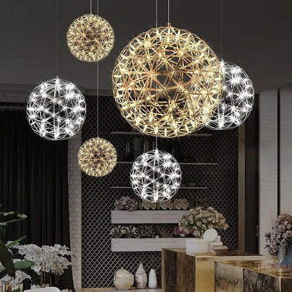 Reina – Lustre design boule LED