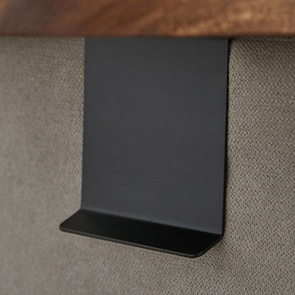 Nero – Plateau de bras de canapé en bois ajustable