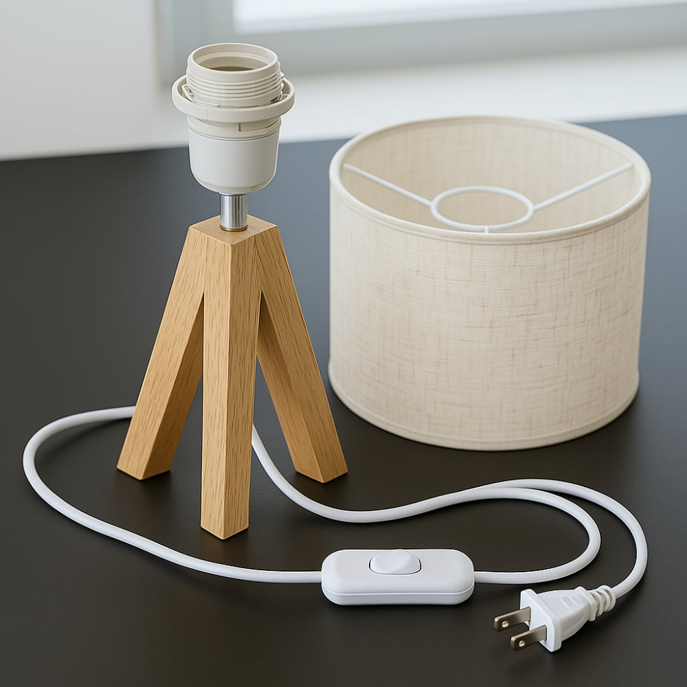 Carmina – Veilleuse en bambou minimaliste