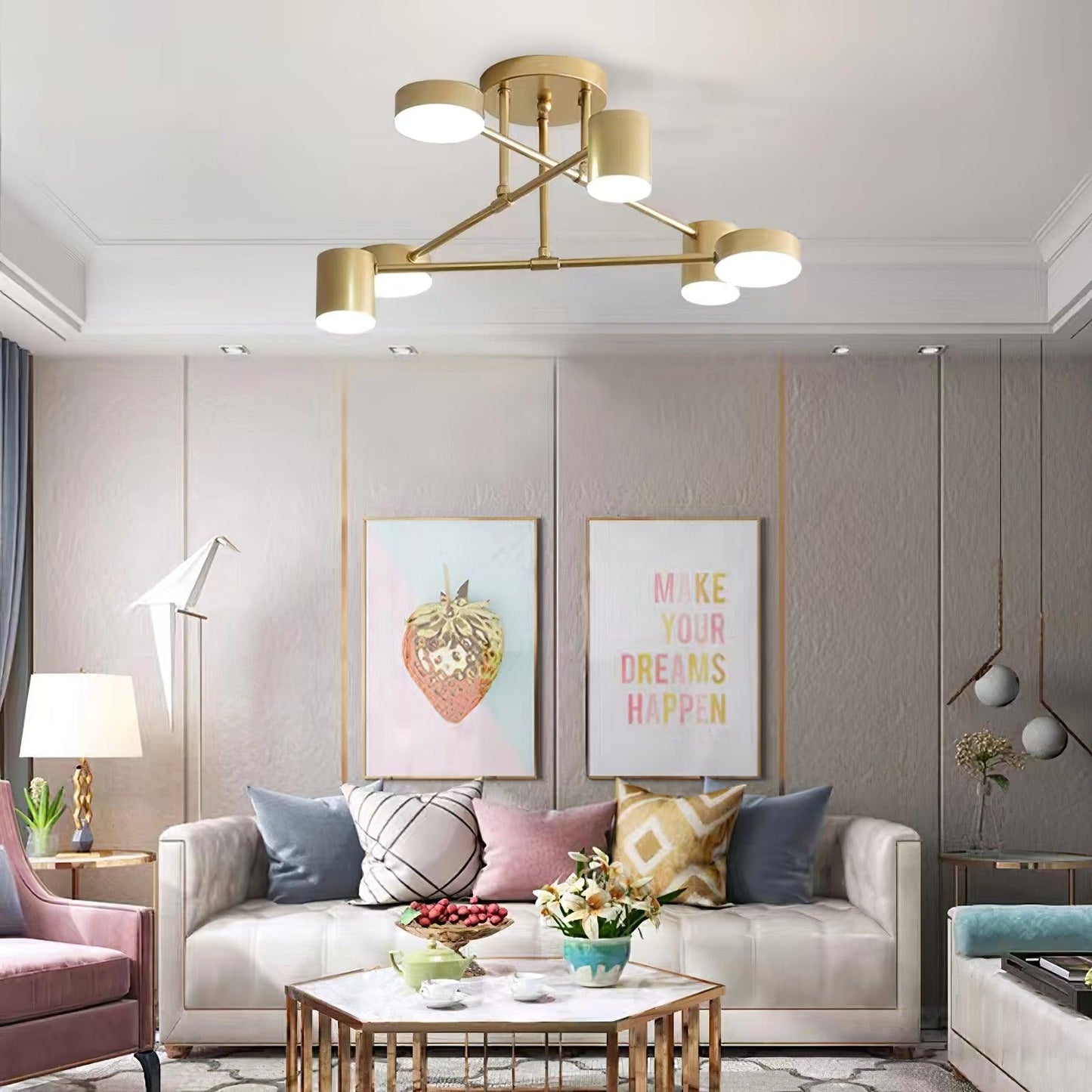 Josh – Lampe LED Plafond Ronde