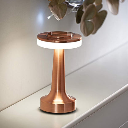 Zamira – Lampe de table rechargeable en forme d’haltère
