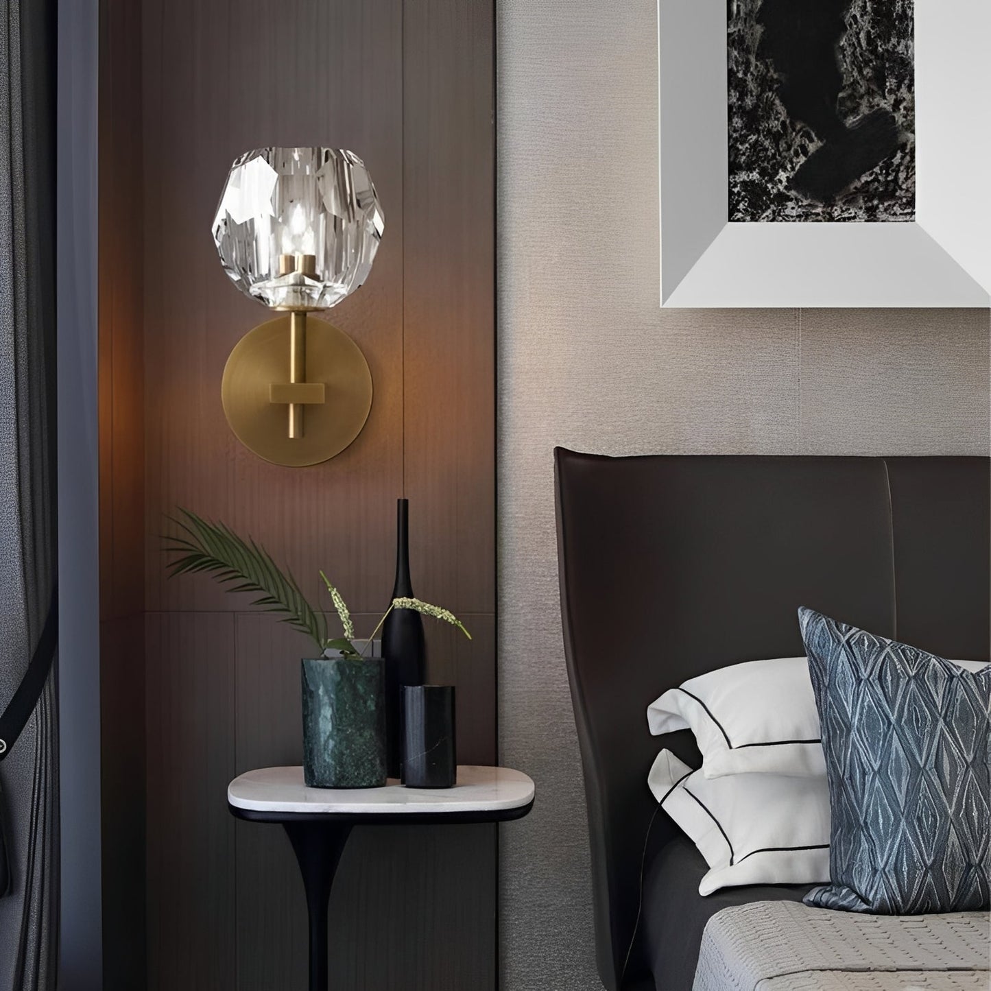 Celis – Applique murale en cristal moderne