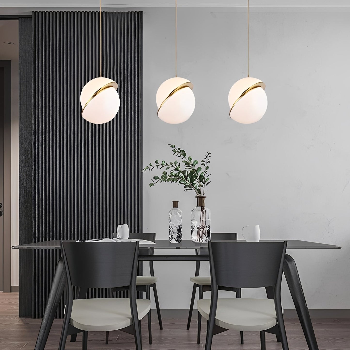 Sorin – Suspension en boule light-luxury nordique
