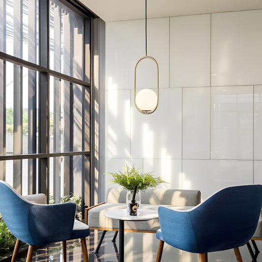 Ricken – Lumière moderne en anneau rond