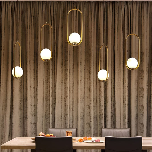 Ricken – Lumière moderne en anneau rond