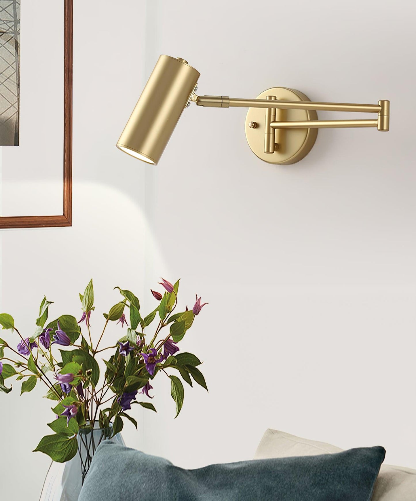 Lina – Applique murale réglable avec bras pivotant au design moderne