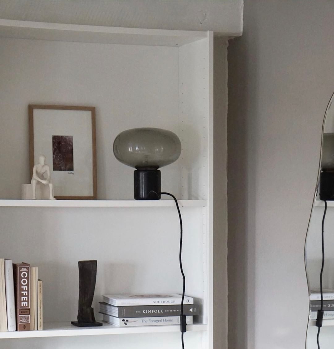 Lin – Lampe de table en verre au design nordique