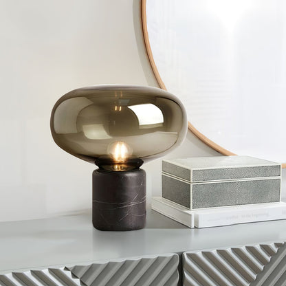 Lin – Lampe de table en verre au design nordique