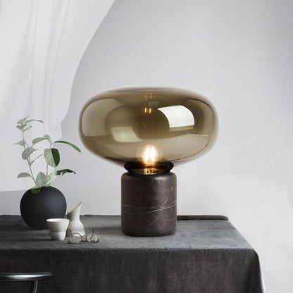 Lin – Lampe de table en verre au design nordique