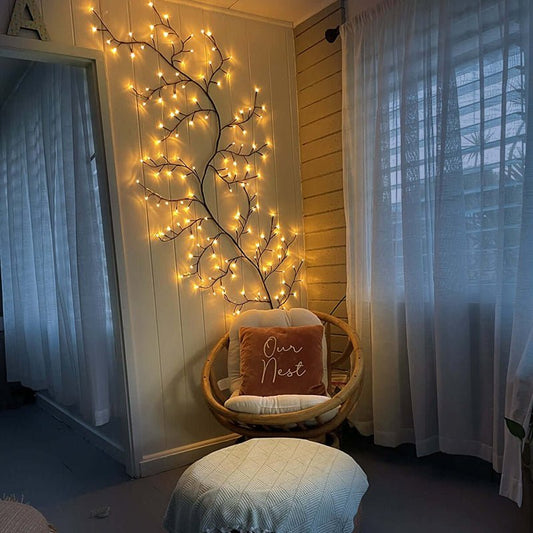 Imee – Guirlande lumineuse de Noël avec effet de vigne