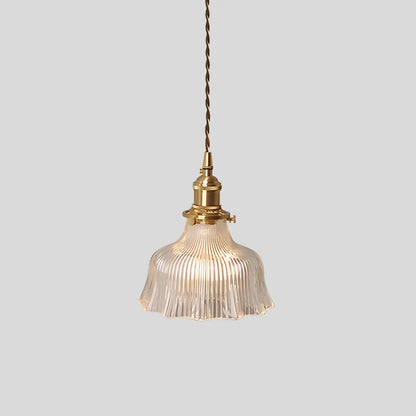 Hiroko – Suspension en verre rétro