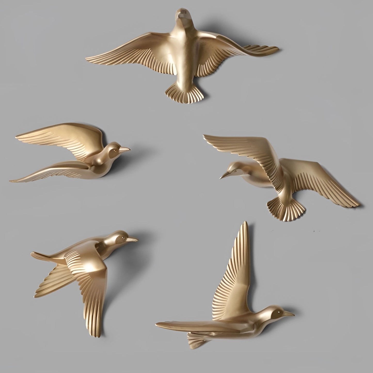Marella – Décoration murale de mouettes en trois dimensions en résine