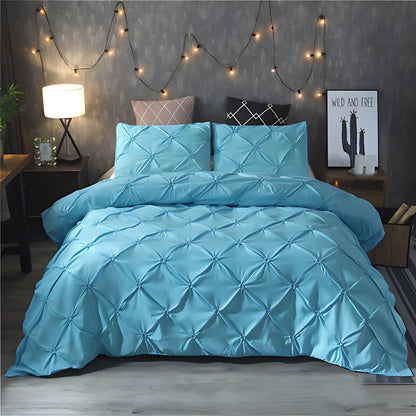 Silvany – Housse de couette pour lit double (3 pièces)