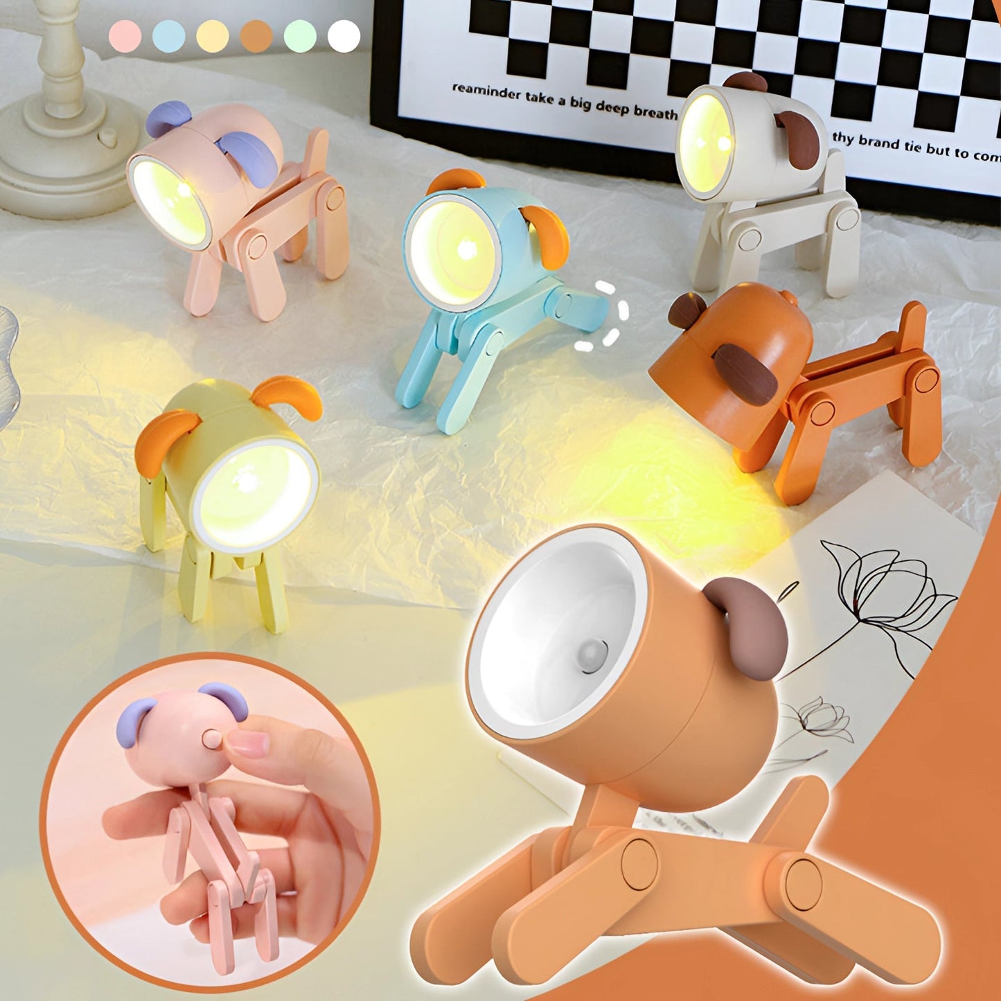 Nika – Adorable Animal Lampe de Nuit