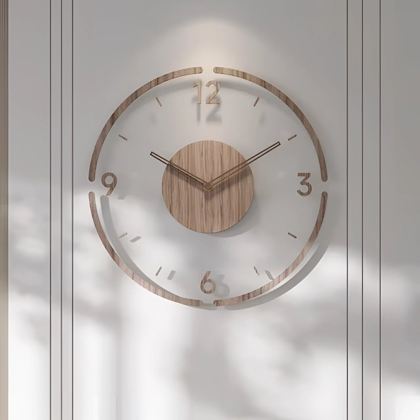 Maren – Horloge murale scandinave en bois