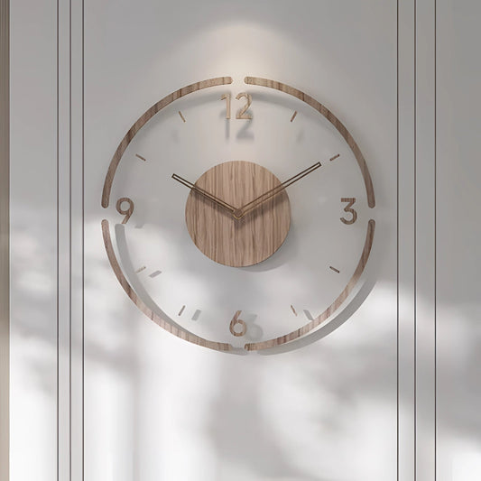 Maren – Horloge murale scandinave en bois