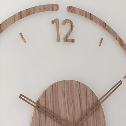 Maren – Horloge murale scandinave en bois