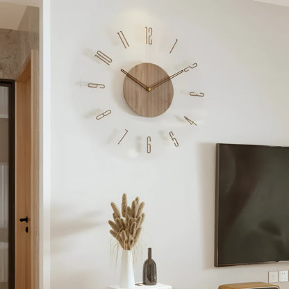 Maren – Horloge murale scandinave en bois
