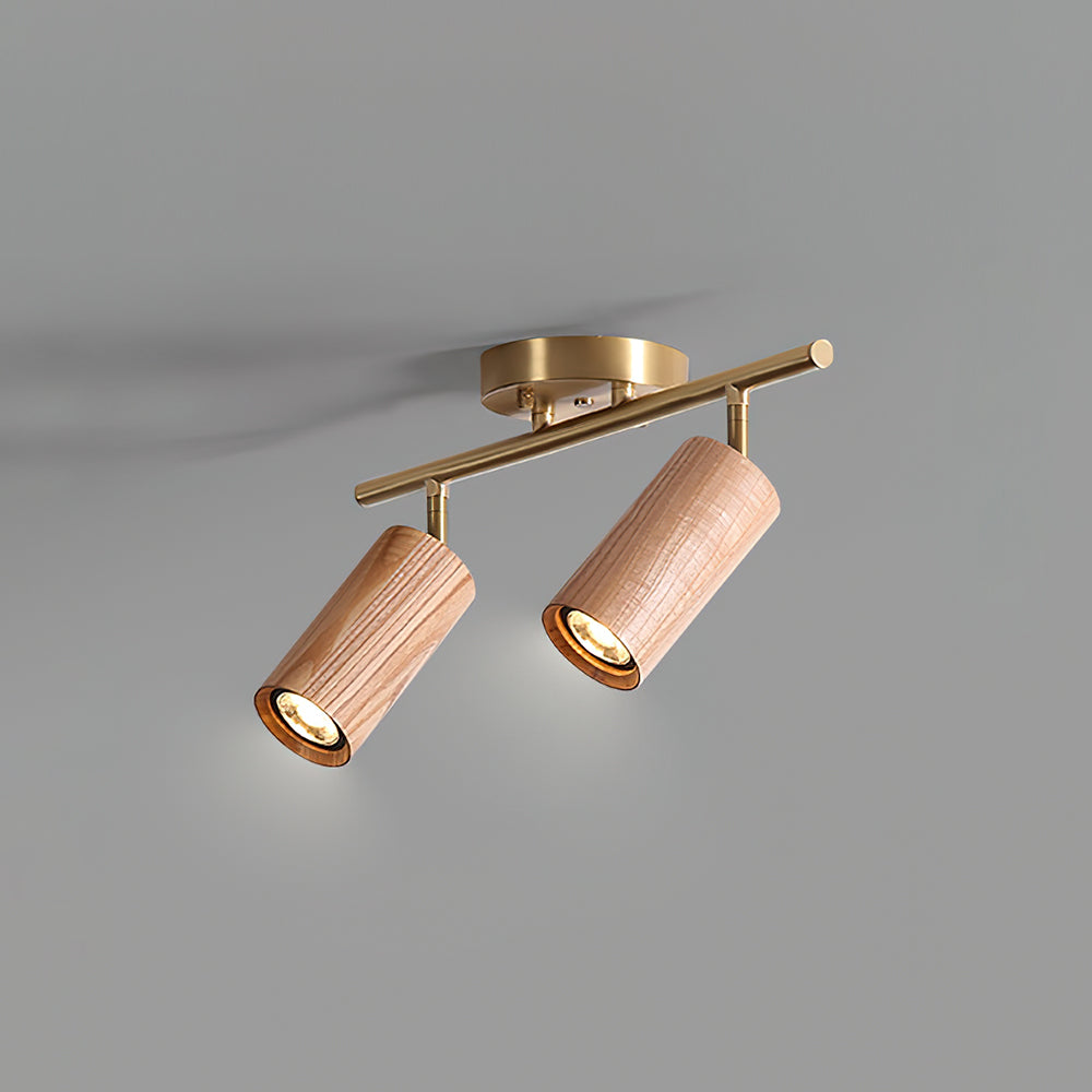 Thio – Moderne Plafonnier en Bois
