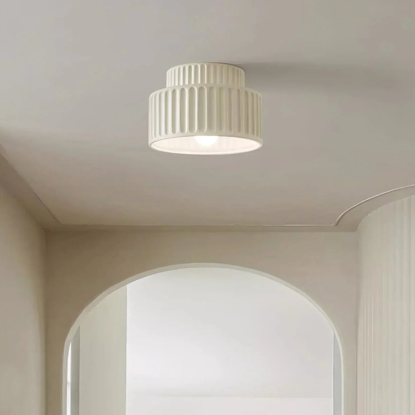 Tristan – Plafonnier Nordique Flush-Mount
