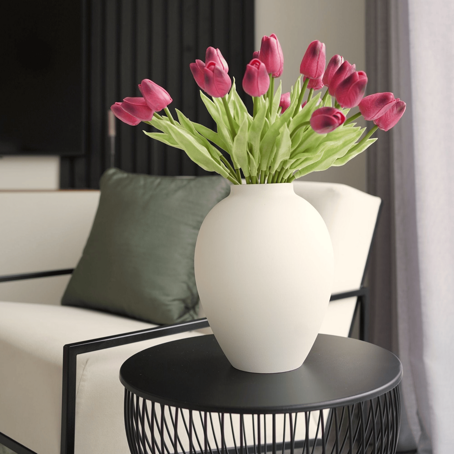 Xyra – Fines décorations de table en fleurs artificielles
