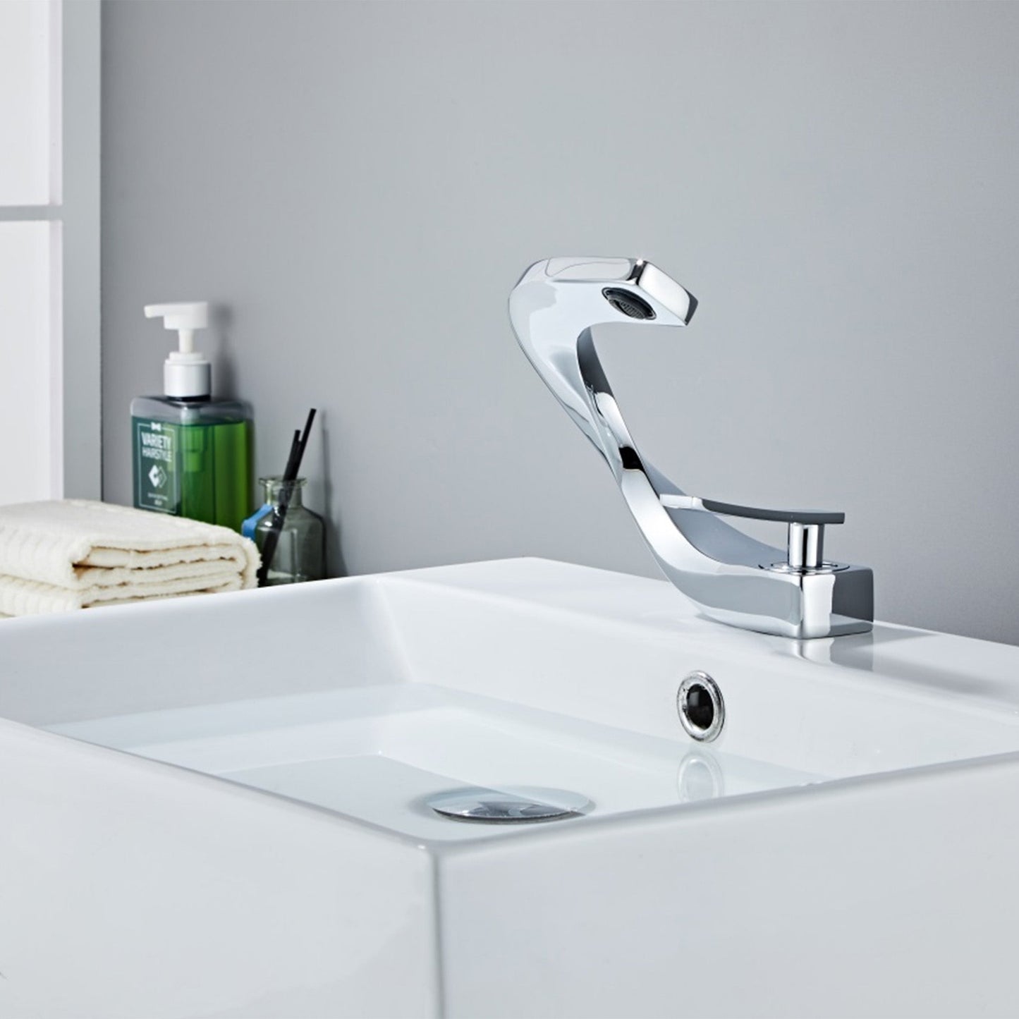 Frank – Lavabo de luxe créatif pour eau chaude et froide