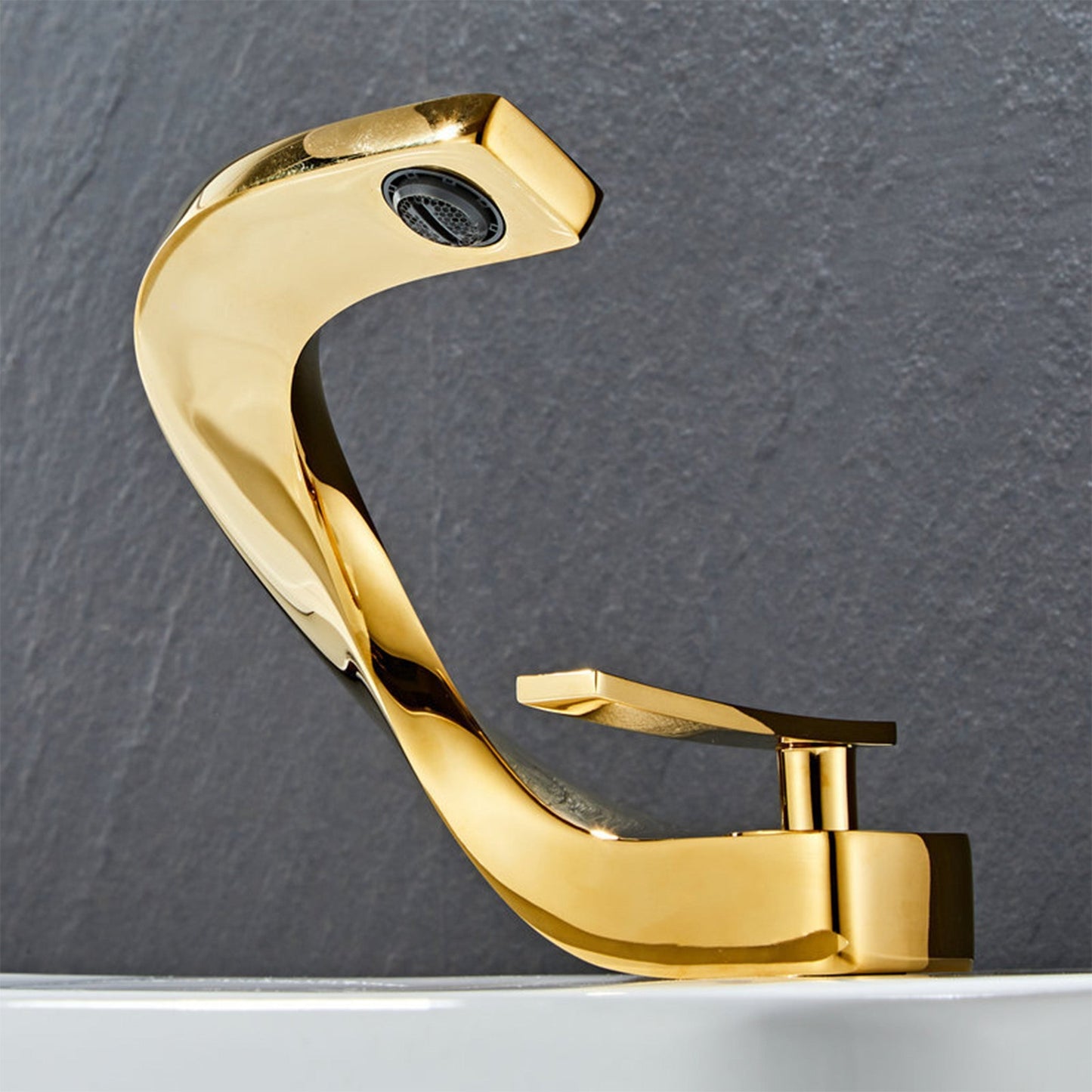 Frank – Lavabo de luxe créatif pour eau chaude et froide