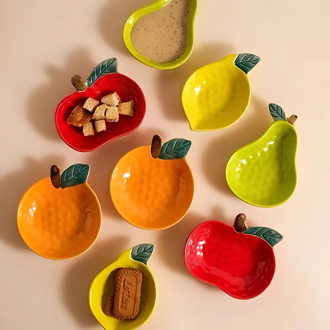 Isla – Bols en céramique faits main au design fruité pour des accents déco élégants