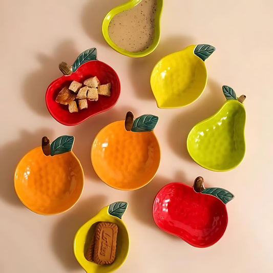Isla – Bols en céramique faits main au design fruité pour des accents déco élégants