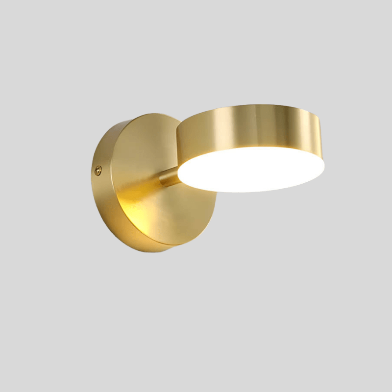 Natsumi – Lampe murale LED en cuivre scandinave
