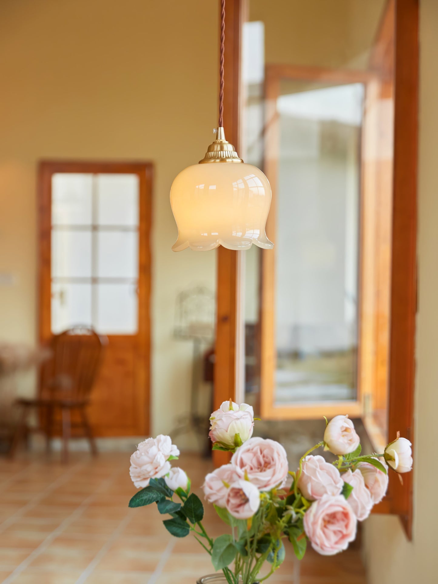 FleurdeVallée – Suspension florale inspirée de la douceur des vallées