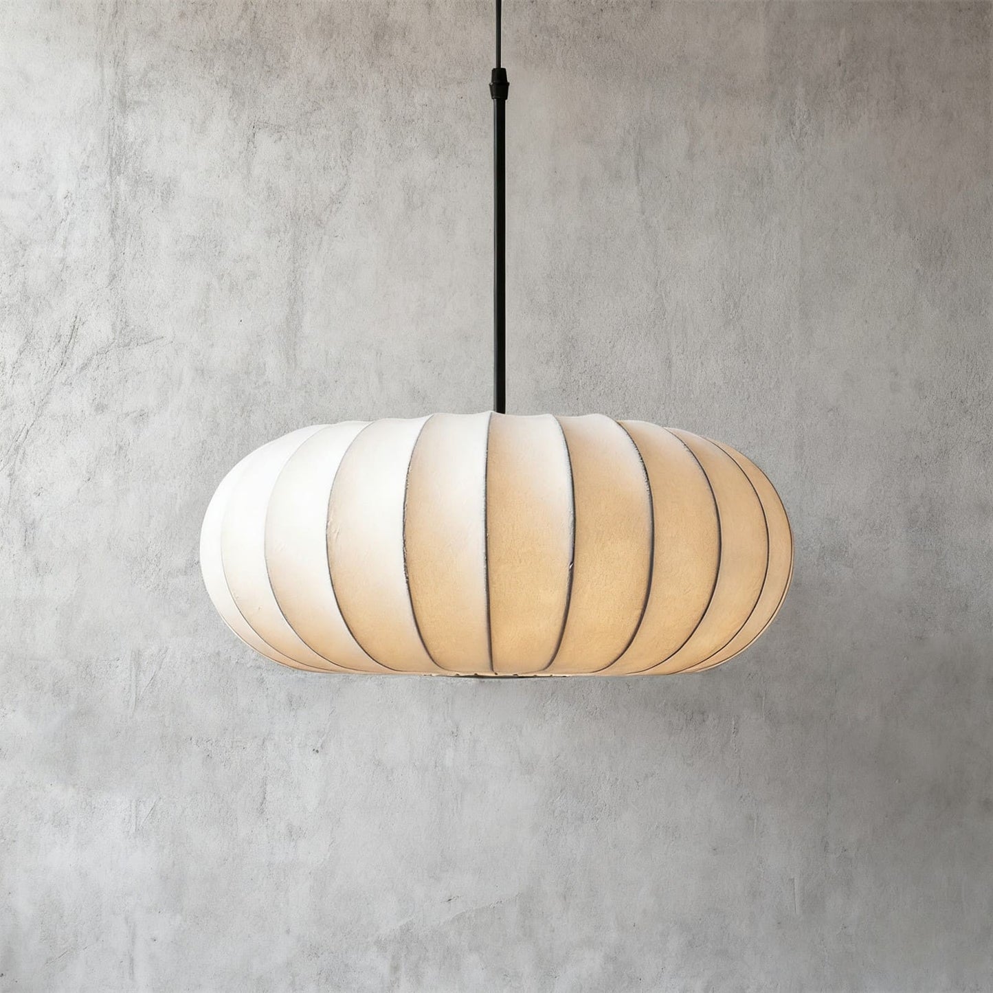 Akina – Suspension en soie en forme de citrouille