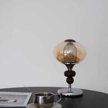 Zhonggu – Lampe de table en bois massif