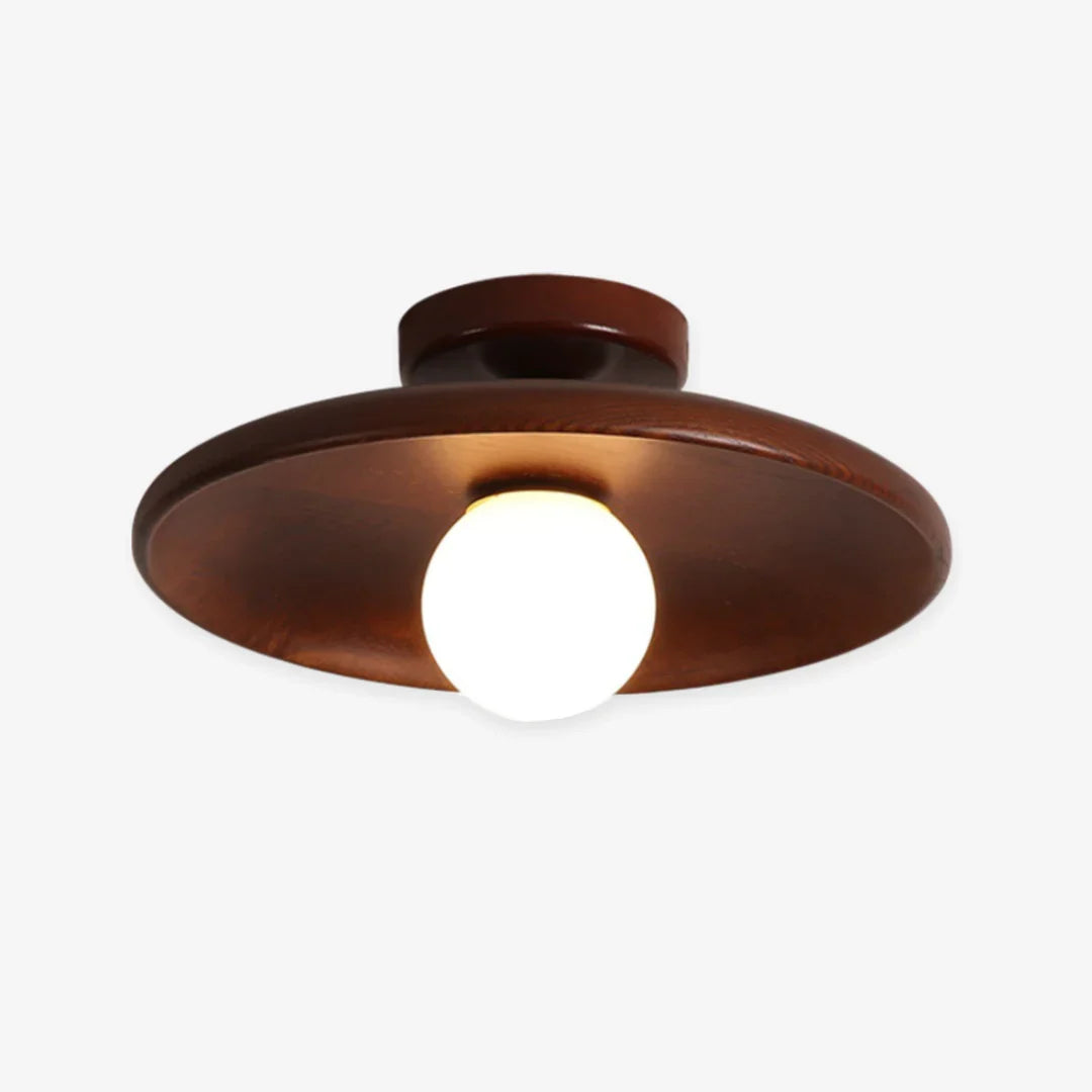 Miyabi – Lampe de plafond japonaise en bois massif