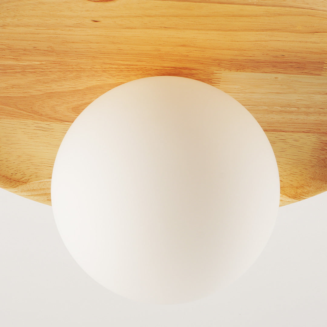 Miyabi – Lampe de plafond japonaise en bois massif
