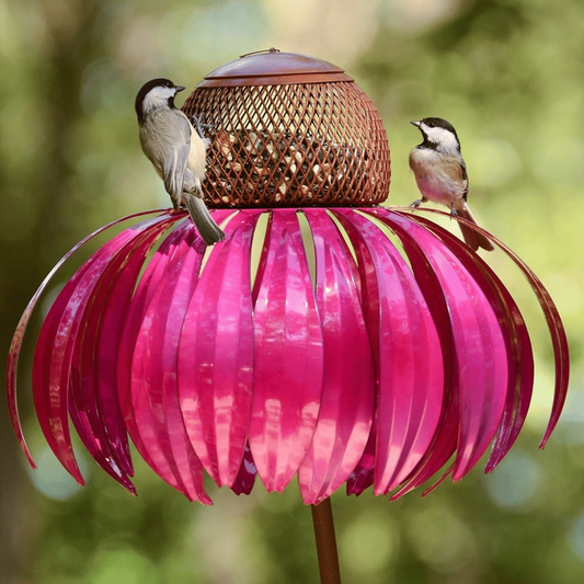 Bella – Distributeur de nourriture pour oiseaux en forme de fleur de jardin