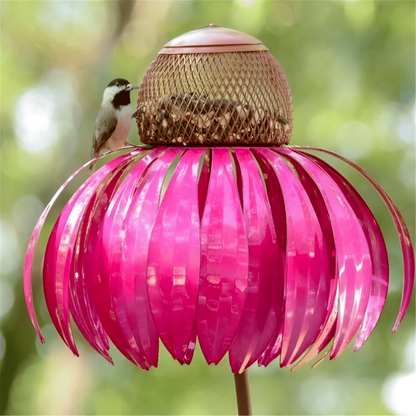 Bella – Distributeur de nourriture pour oiseaux en forme de fleur de jardin